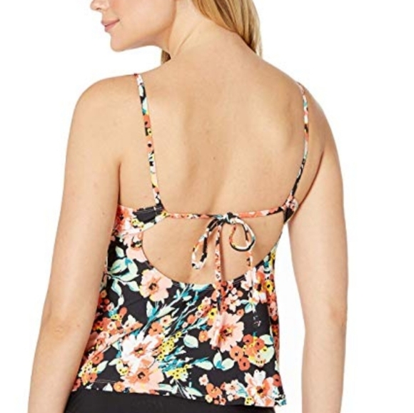 LUCKY BRAND Wild Flower Tankini& Cheeky Bottom - Picture 6 of 8